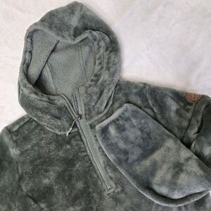 Gerry Womens Medium Olive Green Colored‎ Hoodie With 2 Pockets Super Soft Cozy